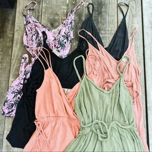 Lot of 6 ASOS Rompers